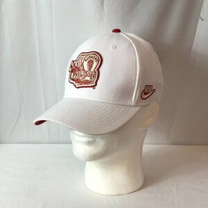 Nike Swoosh Flex Oklahoma Sooners OU Curved Bill M/L Athletic Sport Cut Hat